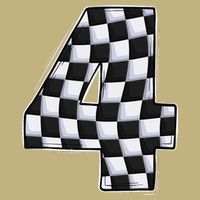 4 Year Old Pit Crew Car Racing 4th Birthday Race Car Cooling Performance Crew T-Shirt