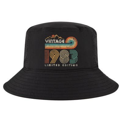 40 Year Old Birthday Vintage 1983 Limited Edition 40th Bday Cool Comfort Performance Bucket Hat