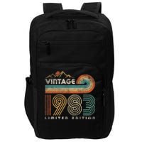 40 Year Old Birthday Vintage 1983 Limited Edition 40th Bday Impact Tech Backpack