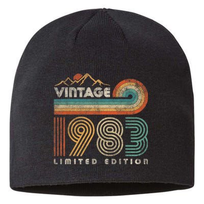 40 Year Old Birthday Vintage 1983 Limited Edition 40th Bday Sustainable Beanie