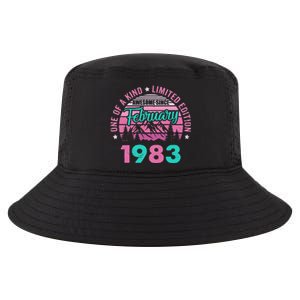 40 Years Old Awesome Since February 1983 40Th Birthday Women Cool Comfort Performance Bucket Hat