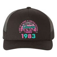 40 Years Old Awesome Since February 1983 40Th Birthday Women Yupoong Adult 5-Panel Trucker Hat