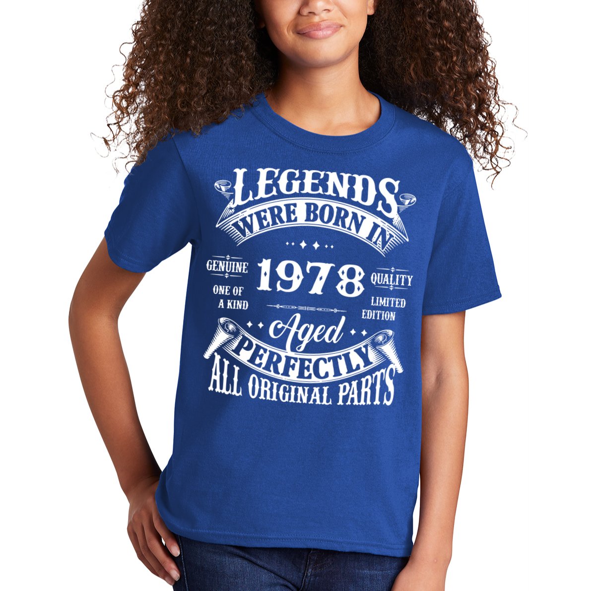 44 Years Old Vintage 1978 Limited Edition 44th Birthday Kids T-Shirt