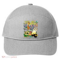 4 Year Old Zoo Safari Birthday Party Tee Lets Get Wild Im 4 7-Panel Snapback Hat