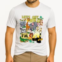 4 Year Old Zoo Safari Birthday Party Tee Lets Get Wild Im 4 Performance Shirt