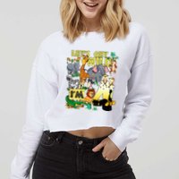 4 Year Old Zoo Safari Birthday Party Tee Lets Get Wild Im 4 Cropped Pullover Crew