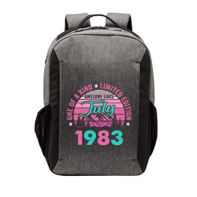 40 Years Old Awesome Since July 1983 40Th Birthday Women Vector Backpack
