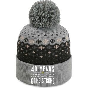 40 Years Of Putting Up With Each Other And Still Going Strong The Baniff Cuffed Pom Beanie