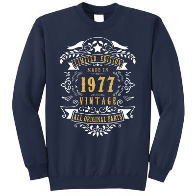 46 Years Old 46th Birthday Made Born In 1977 Idea Sweatshirt