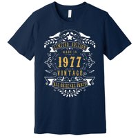 46 Years Old 46th Birthday Made Born In 1977 Idea Premium T-Shirt