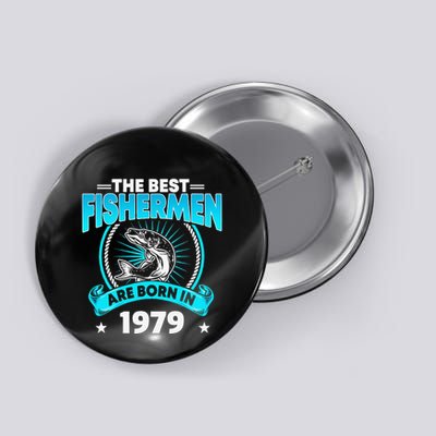 42 Year Old Vintage 1979 Fishing Fisherman 42th Birthday Button