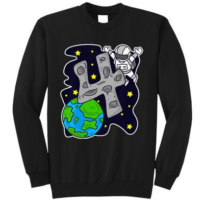 4 Years Old Birthday  Gifts Astronaut 4th Birthday Tall Sweatshirt