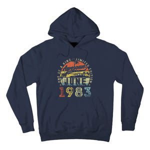 40 Year Old Awesome Since June 1983 40th Birthday (1) Tall Hoodie