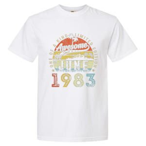 40 Year Old Awesome Since June 1983 40th Birthday (1) Garment-Dyed Heavyweight T-Shirt