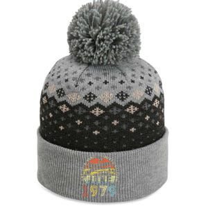 44 Year Old Awesome Since June 1979 44th Birthday The Baniff Cuffed Pom Beanie