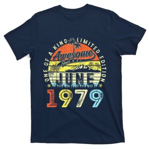 44 Year Old Awesome Since June 1979 44th Birthday T-Shirt