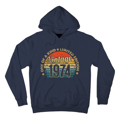 48 Years Old Vintage 1974 Limited Edition 48th Hoodie