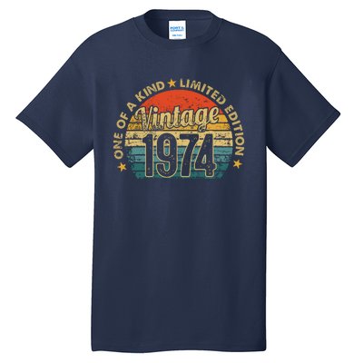 48 Years Old Vintage 1974 Limited Edition 48th Tall T-Shirt