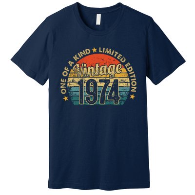 48 Years Old Vintage 1974 Limited Edition 48th Premium T-Shirt