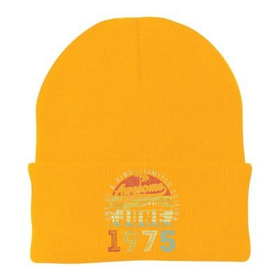 48 Year Old Awesome Since June 1975 48th Birthday Knit Cap Winter Beanie