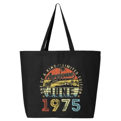 48 Year Old Awesome Since June 1975 48th Birthday 25L Jumbo Tote