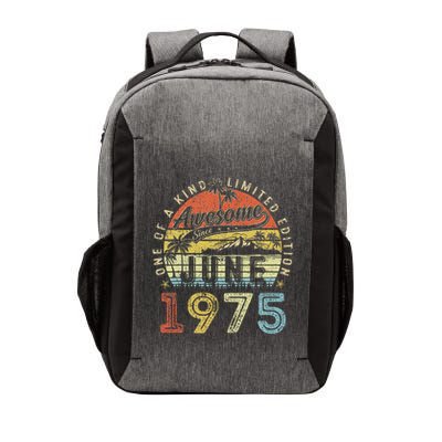 48 Year Old Awesome Since June 1975 48th Birthday Vector Backpack