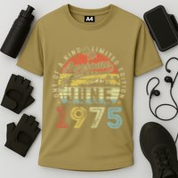48 Year Old Awesome Since June 1975 48th Birthday Cooling Performance Crew T-Shirt