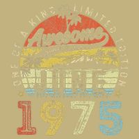 48 Year Old Awesome Since June 1975 48th Birthday Cooling Performance Crew T-Shirt
