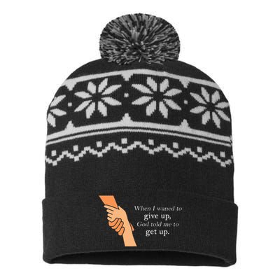 40 Year Old Awesome Since September 1983 40th Birthday USA-Made Snowflake Beanie