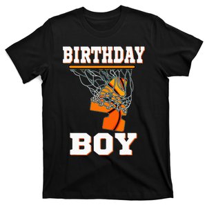 4 Years Old Basketball 4th Birthday Party Celebration T-Shirt