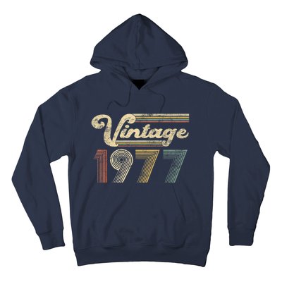 45 Years Old - Vintage Best Of 1977 45th Birthday Present Gifts Hoodie