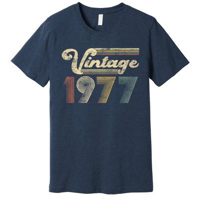 45 Years Old - Vintage Best Of 1977 45th Birthday Present Gifts Premium T-Shirt