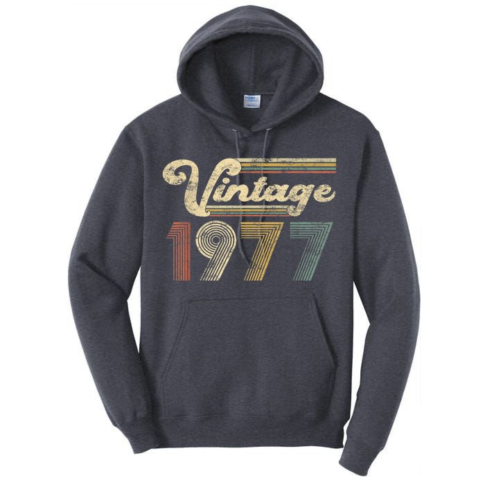 45 Years Old - Vintage Best Of 1977 45th Birthday Present Gifts Tall Hoodie