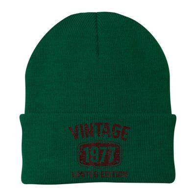 46 Years Old Vintage 1977 Limited Edition 46th Birthday Knit Cap Winter Beanie