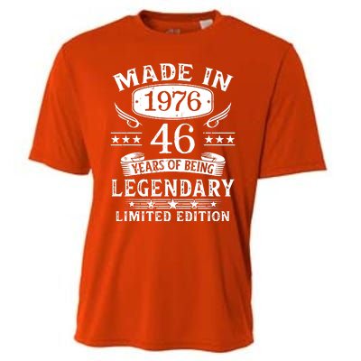 46 Years Old Made In 1976 Shirt 46th Birthday Gift Cooling Performance Crew T-Shirt