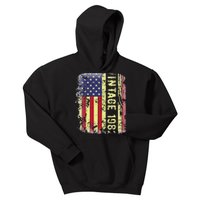 41 Year Old Gifts Vintage 1982 American Flag 41st Birthday Kids Hoodie