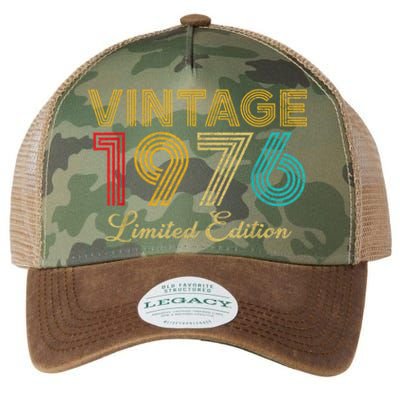 47 Years Old Vintage 1976 Limited Edition 47th Birthday Legacy Tie Dye Trucker Hat