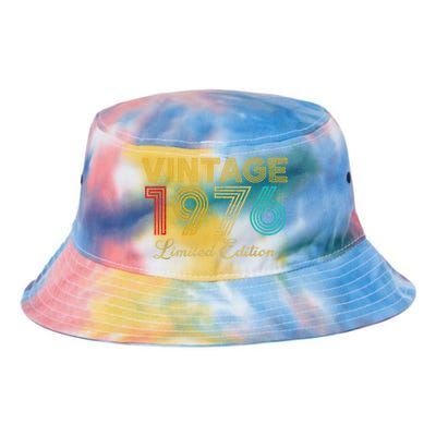 47 Years Old Vintage 1976 Limited Edition 47th Birthday Tie Dye Newport Bucket Hat