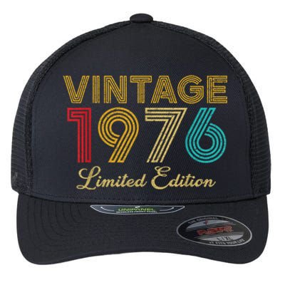 47 Years Old Vintage 1976 Limited Edition 47th Birthday Flexfit Unipanel Trucker Cap