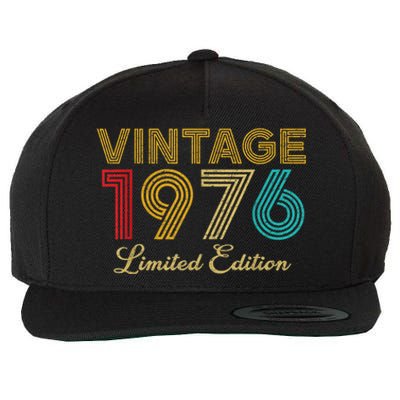 47 Years Old Vintage 1976 Limited Edition 47th Birthday Wool Snapback Cap