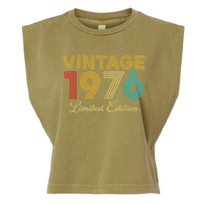 47 Years Old Vintage 1976 Limited Edition 47th Birthday Garment-Dyed Women's Muscle Tee