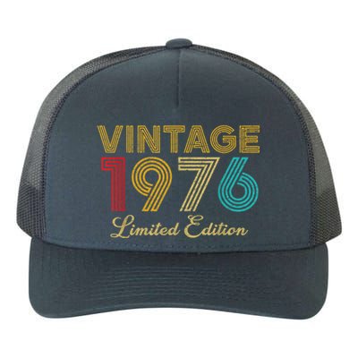 47 Years Old Vintage 1976 Limited Edition 47th Birthday Yupoong Adult 5-Panel Trucker Hat