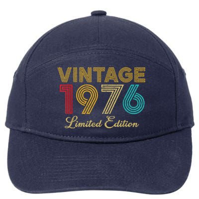 47 Years Old Vintage 1976 Limited Edition 47th Birthday 7-Panel Snapback Hat