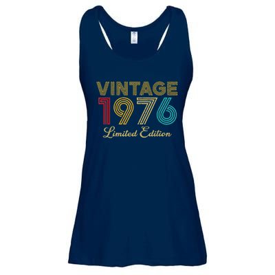 47 Years Old Vintage 1976 Limited Edition 47th Birthday Ladies Essential Flowy Tank