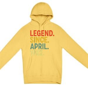 41 Year Old Legend Since April 1982 41st Birthday Premium Pullover Hoodie