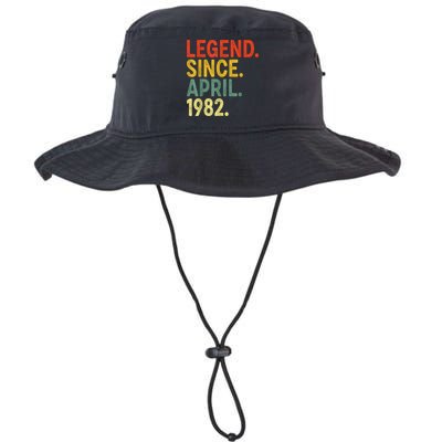 41 Year Old Legend Since April 1982 41st Birthday Bucket Hat