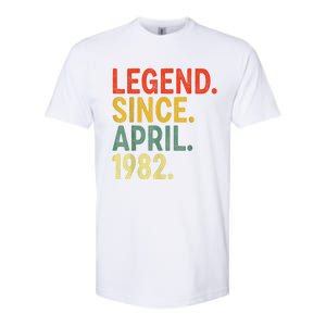 41 Year Old Legend Since April 1982 41st Birthday Softstyle CVC T-Shirt