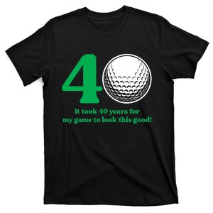 40 Year Old Golfer: Golfing Golf 1982 40th Birthday T-Shirt