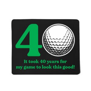 40 Year Old Golfer: Golfing Golf 1982 40th Birthday Mousepad