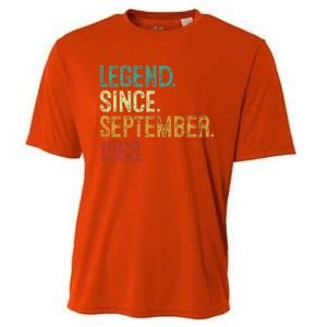 40 Years Old Legend Since September 1983 40th Birthday Cooling Performance Crew T-Shirt